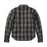 Chemise à carreaux Canyon homme, noir
