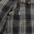 Chemise à carreaux Canyon homme, noir